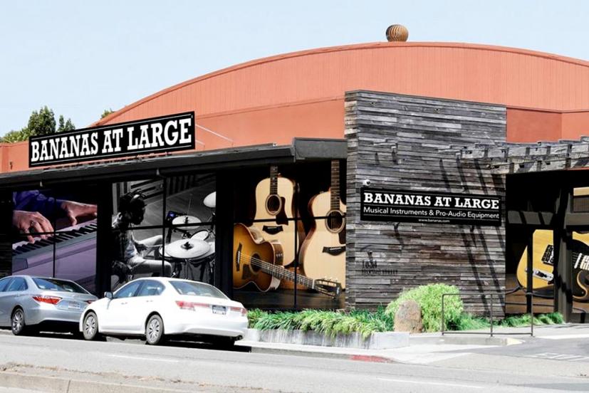 Bananas at Large music store, San Rafael
