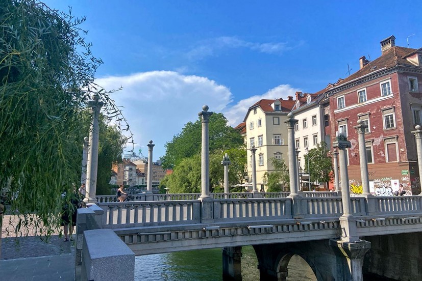 Cobbler's Bridge Ljubljana