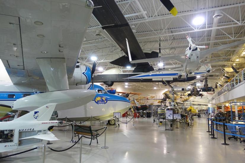 View of Hiller Aviation Museum in San Carlos