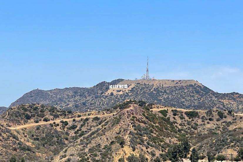​​​​​​Griffith Observatory Los Angeles Hollywood sign view