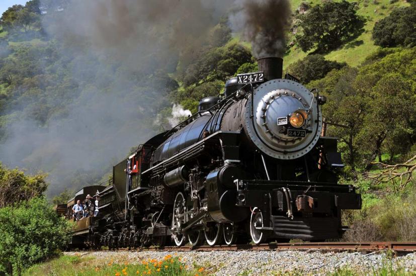 Niles Canyon Railway Fremont steam locomotive