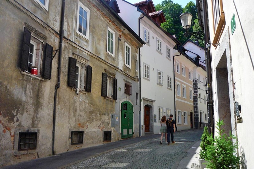 Ljubljana side street