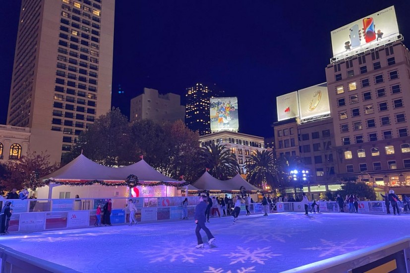 Union Square Holiday Ice Rink San Francisco