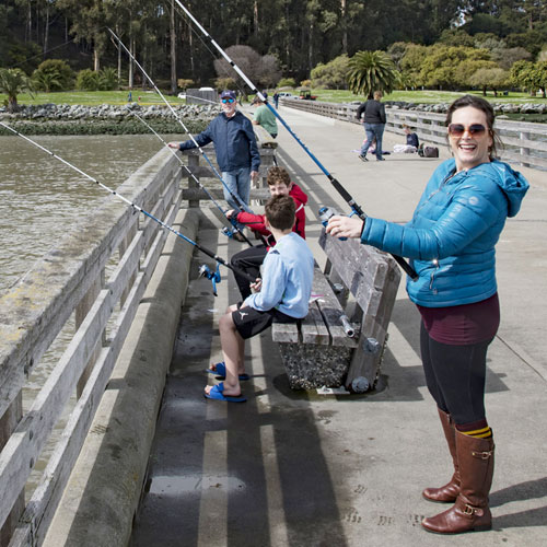 Learn How to Pier Fish Marin Mommies