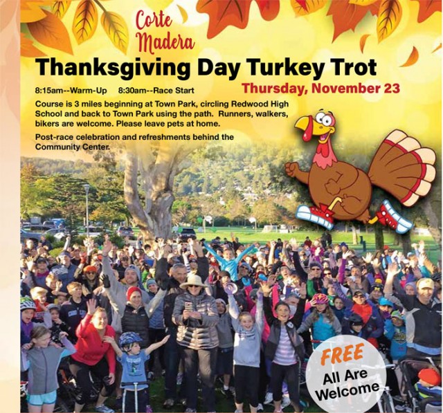 Corte Madera Thanksgiving Turkey Trot Marin Mommies