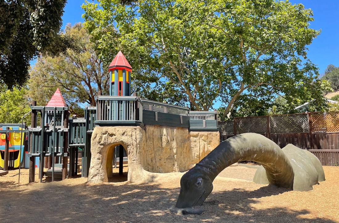 Marin Playgrounds Millennium Playground at San Anselmo Memorial Park Marin Mommies