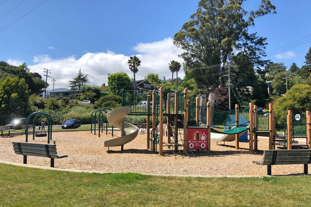Marin Playgrounds Hauke Park In Mill Valley Marin Mommies