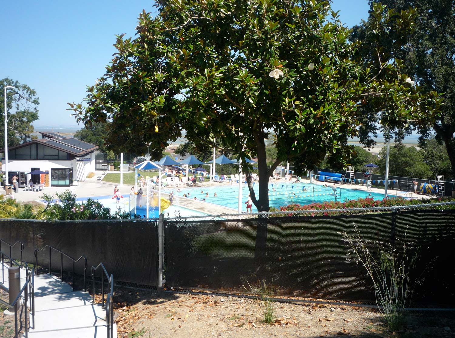 Splash, Slide, and Swim at the Hamilton Community Pool in Novato