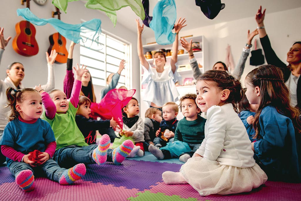 Family Music Classes in Marin with In Harmony Music Marin Mommies