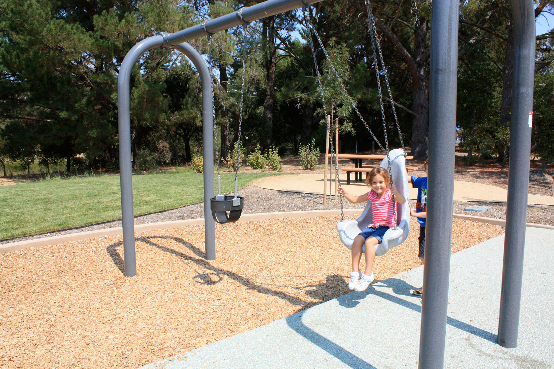 Marin Playground Profile: Hal Brown Park at Creekside | Marin Mommies