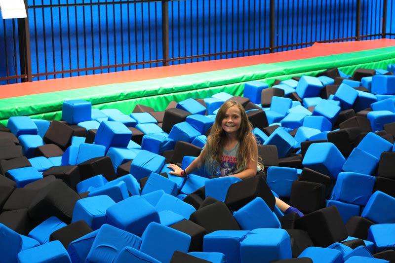 Jump and Play at Rebounderz Indoor Trampoline Arena in Rohnert Park