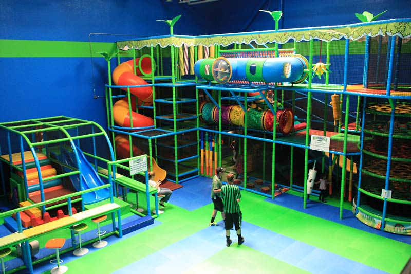 Jump and Play at Rebounderz Indoor Trampoline Arena in Rohnert Park