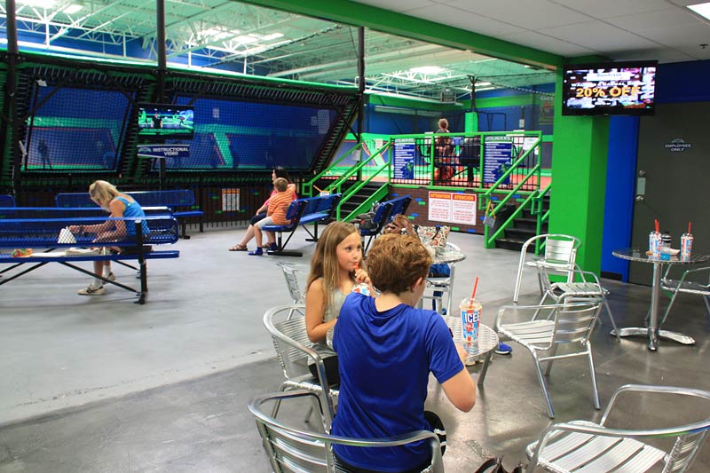Jump and Play at Rebounderz Indoor Trampoline Arena in Rohnert Park