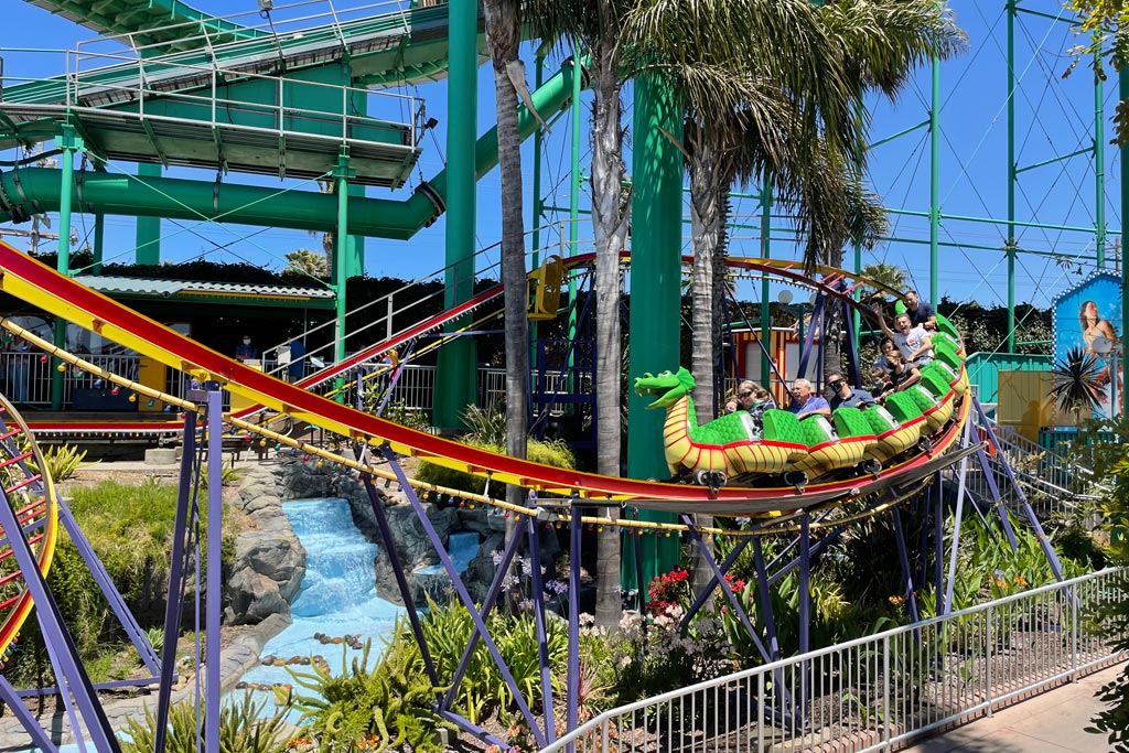 Santa Cruz Beach Boardwalk Amusement Park - California's Classic