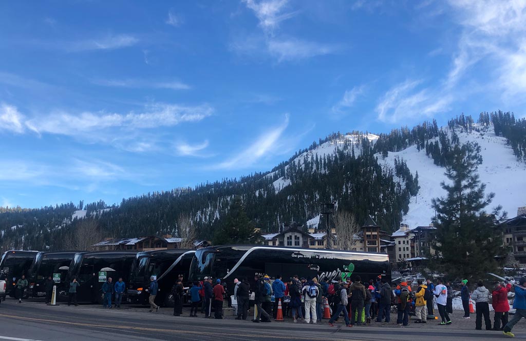 tahoe ski trip bus