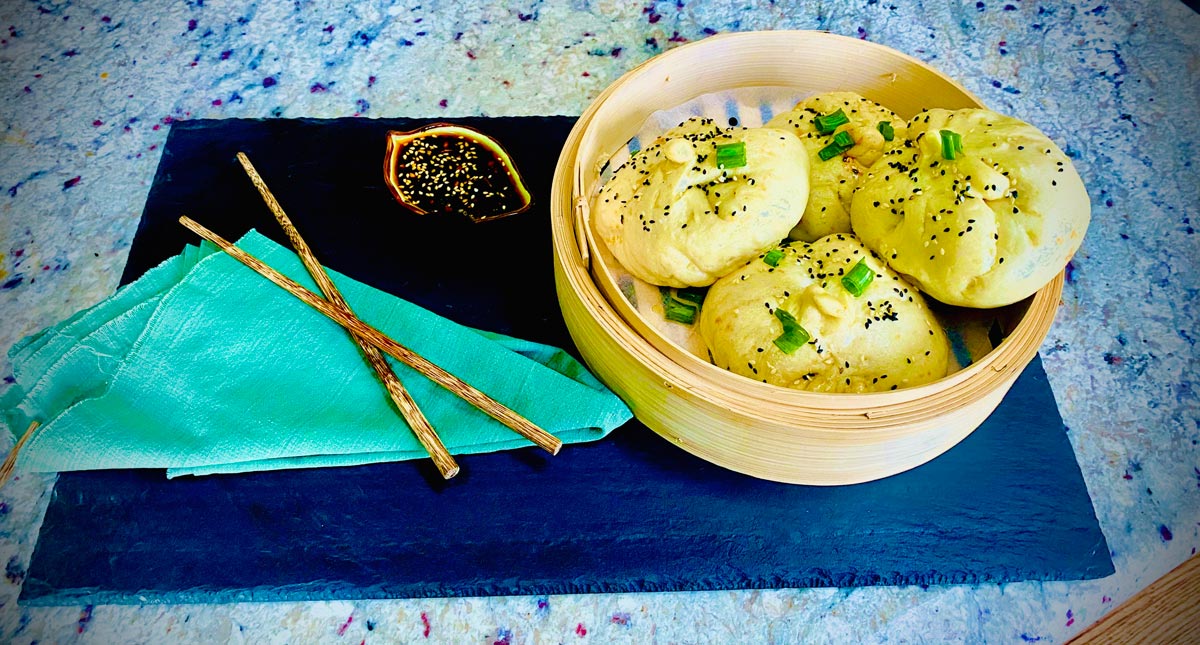 Guest Recipe BBQ Pork Buns from Chef Ari Marin Mommies