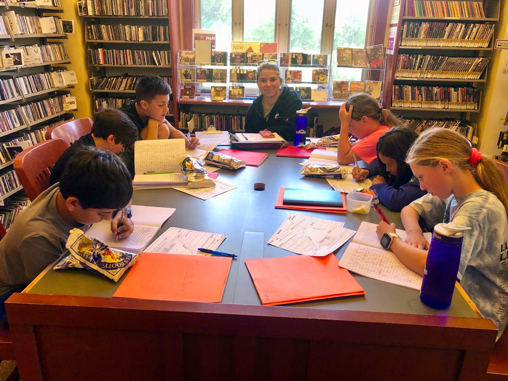 Poetry workshops summer 2021 image