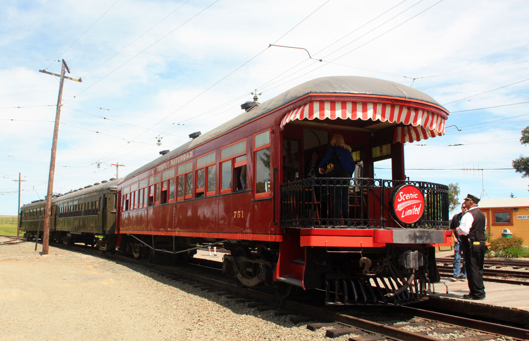Take a Ride on the Wildflower Train at the Western Railway Museum