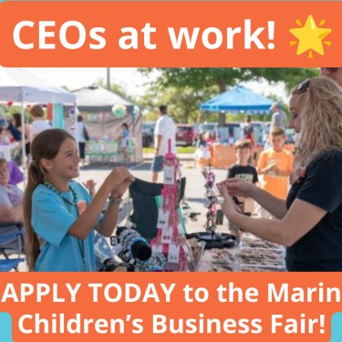 Young Entrepreneurs: Apply for the Marin Children’s Business Fair!
