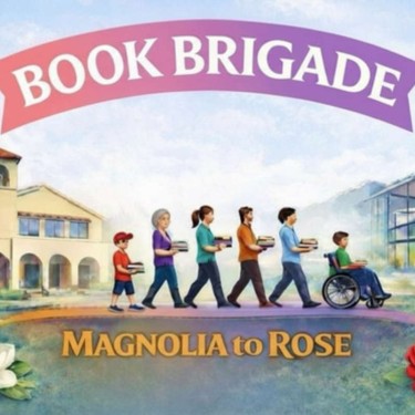 Book Brigade Magnolia to Rose