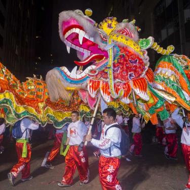 San Francisco Chinese New Year Parade dragon