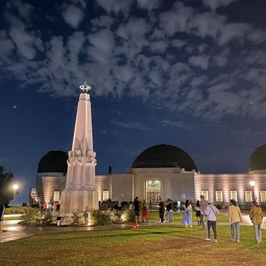 Griffith Observatory Los Angeles at night