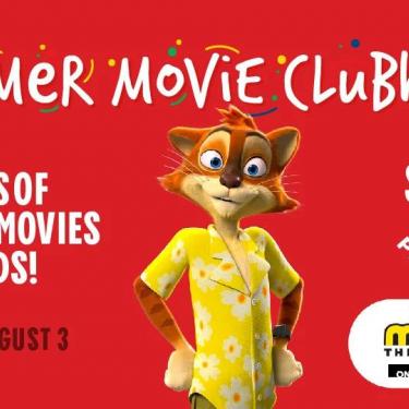 Cinemark Kids' Summer Movie Clubhouse graphic