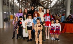 SuperNatural families in costume Cal Academy