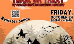 Scary at the Berry, Trick or Treat at Strawberry Recreation Department