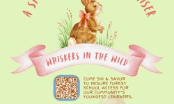 Whiskers in the Wild Tea Party Fundraiser, Bolinas Forest School