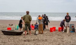 Upton Beach Sandcastle Building Day