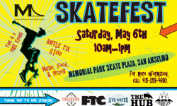 Skate Fest at Memorial Skate Park, San Anselmo