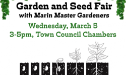 Garden and Seed Fair with Marin Master Gardeners, San Anselmo Library