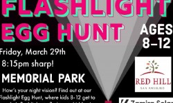 San Anselmo: Flashlight Egg Hunt at Memorial Park