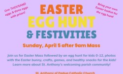 St. Anthony Easter Egg Hunt