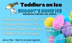 Toddlers on Ice Easter at Snoopy's Home Ice
