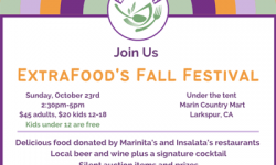 ExtraFood's Fall Festival, Marin Country Mart, Larkspur Landing