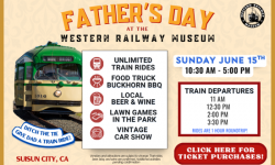 Father's Day at the Western Railway Museum