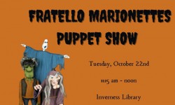 Fratello Marionettes Puppet Show, Inverness Library