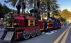 Mill Valley Winterfest train ride