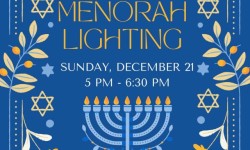 Menorah Lighting Downtown San Rafael