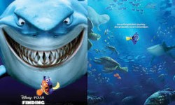 Finding Nemo Finding Dory movie posters
