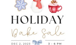 Pixie Park’s Annual Holiday Bake Sale!
