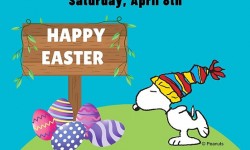 Easter Beagle public skate graphic 
