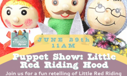 Puppet Show: Little Red Riding Hood, Belvedere Tiburon Library