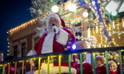 Santa at Ghirardelli Square San Francisco