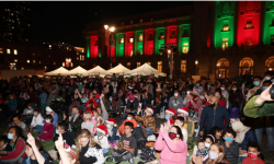 Civic Center Holiday Tree Lighting San Francisco
