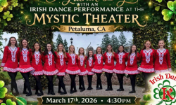 Irish Dance Performance at Mystic Theatre, Petaluma