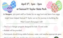 Easter Egg Hunt at Samuel P. Taylor State Park