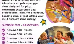 Tumbling Tots at Novato Gymnastics